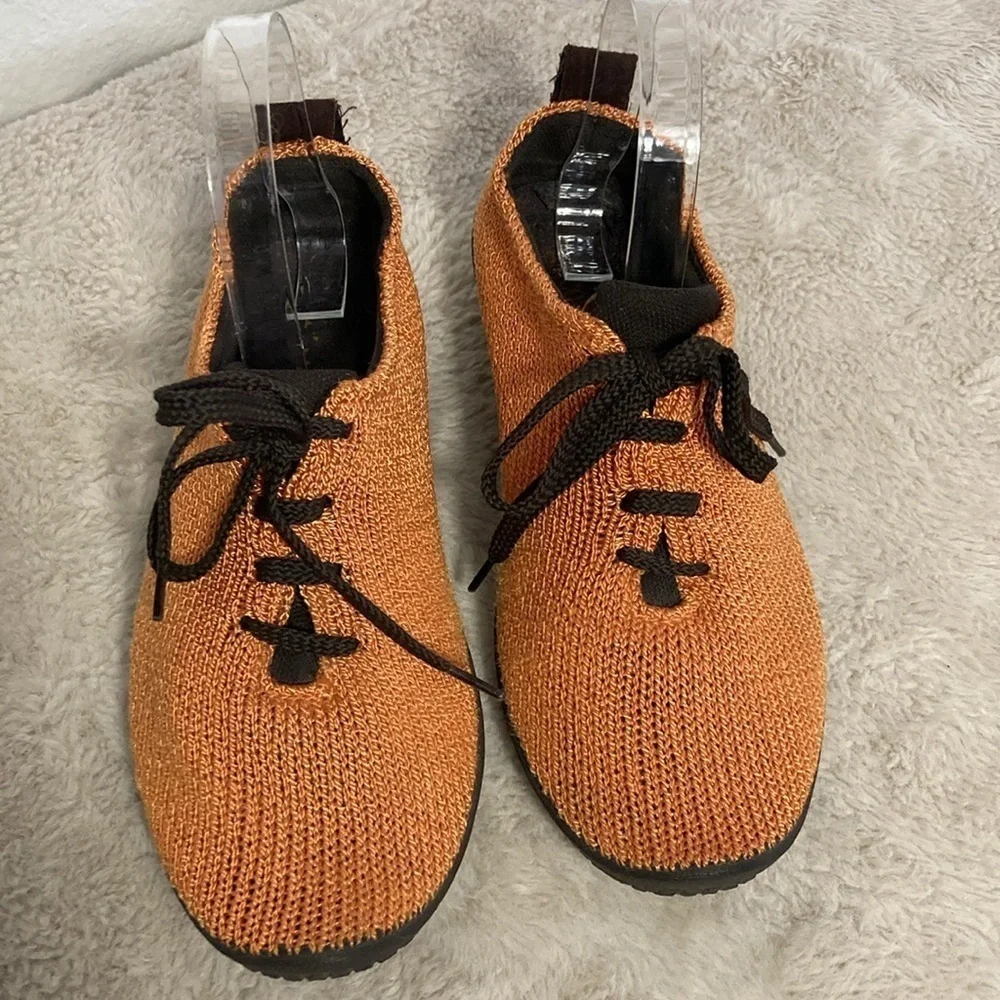 Arcopedico Knit LS Shoe Women's 8 Orange - Picture 2 of 6